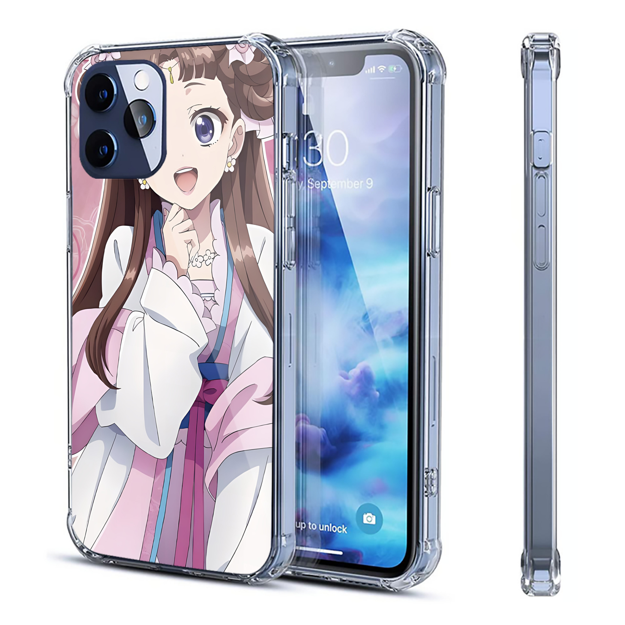 （画像用） 薬屋のひとりごと The Apothecary Diaries 【iPhone 12シリーズ対応】透明スマホケース（クリアソフトケース）